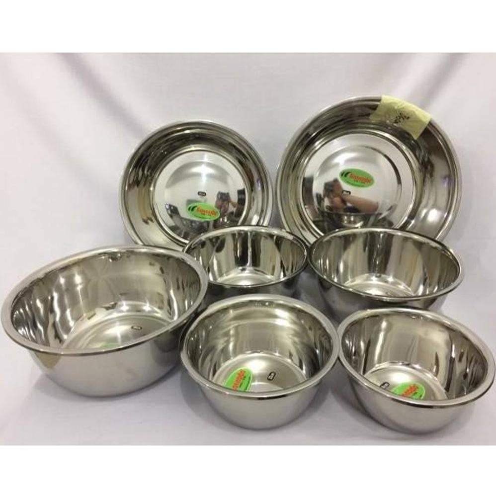 Baskom Mega KOMODO 60 CM / Baskom Stainless Besar / Baskom Jumbo baskom
