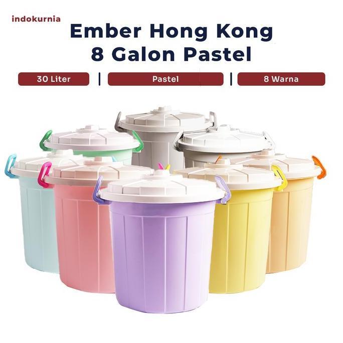 Indokurnia Ember Hongkong 8 Galon Pastel