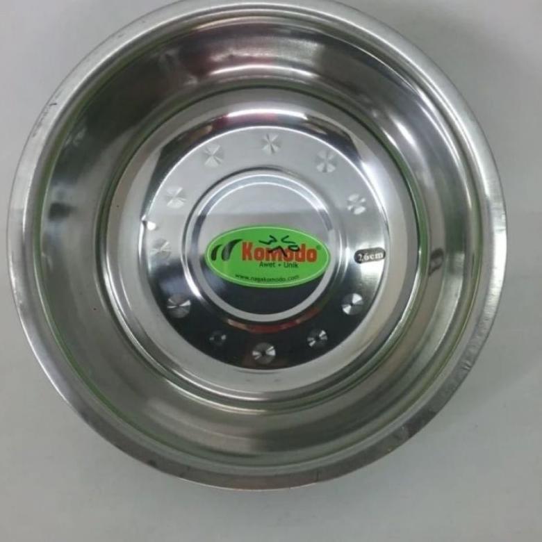 Baskom Komodo Stainless Steel 50cm Baskom Besar 50 cm Ember Stainless baskom
