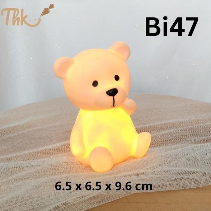 Terjangkau Bi47 - Hiasan Kue Cake Topper Beruang Bear