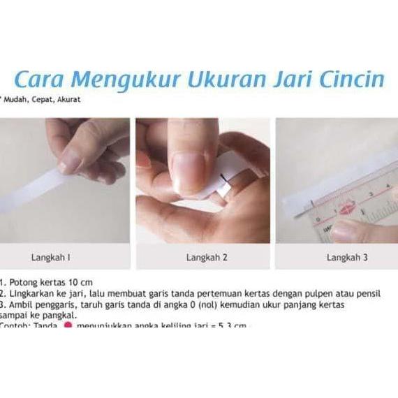 Cincin Kawin Tunangan Couple Perak 925 Cantik Elegan - TP049