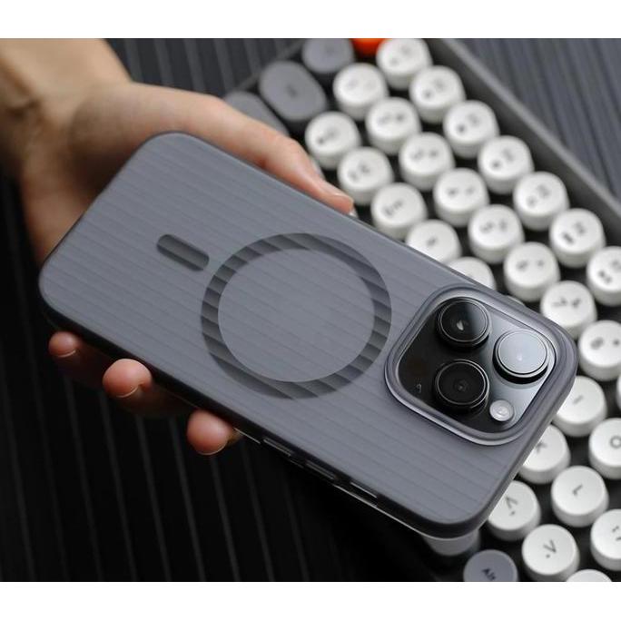 Casing Koper Magsafe iPhone 13 14 15 PRO MAX Anti Licin Anti Kuning