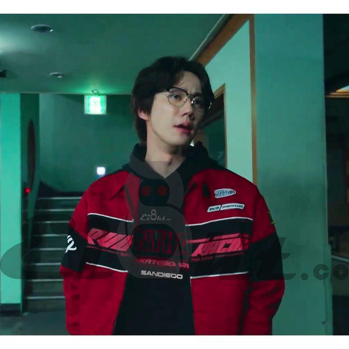 Jaket Nascar Geum Seong Je Weak Hero Manhwa Outfit Vintage New Best Quality 100% Original