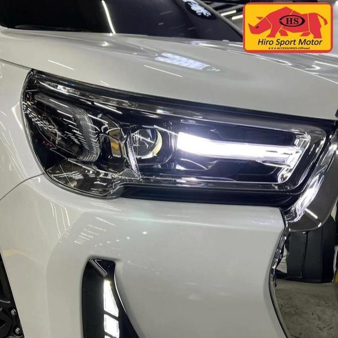 Lampu head lamp LED hilux revo model GR
