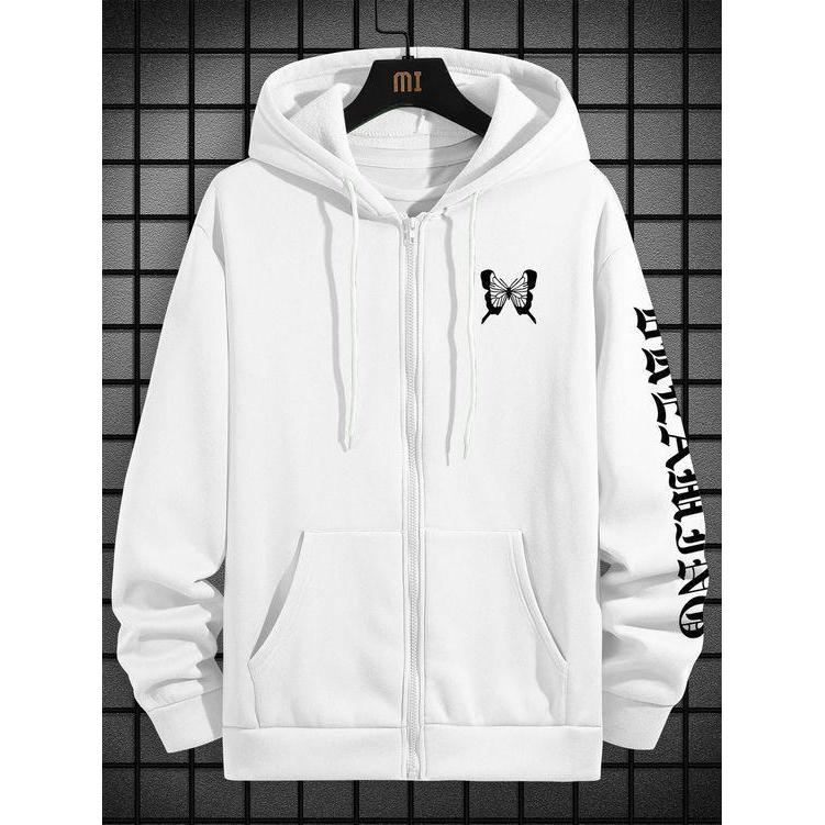 Hoodie Pria Wanita Kombinasi Jumbo Big Size / All Size (4Xl 5Xl 6Xl 7Xl) Bahan Fleece Custom  S M L 