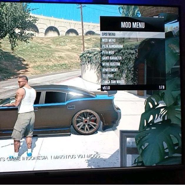 GTA 5 INDONESIA Ps3 modmenu bahasa Indonesia via flashdisk gta v ps3
