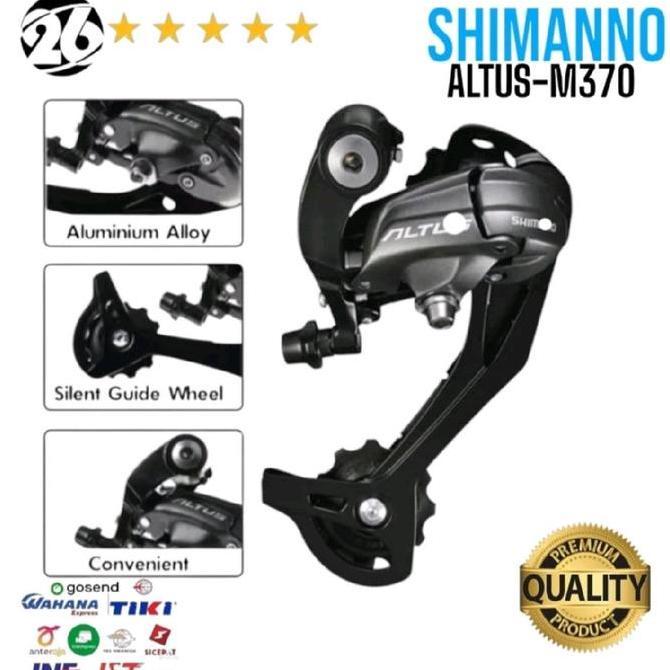 Rear Derailleur RD Speed Bike Sepeda SHIMANO ALTUS M370 7 8 9 Speed RD