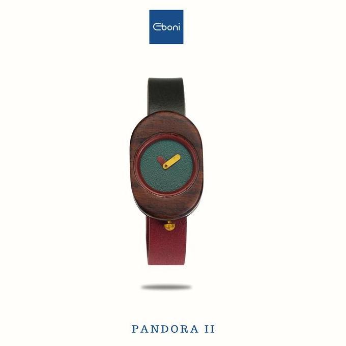 Jam Tangan Kayu Lokal Eboni Watch II - Autumn