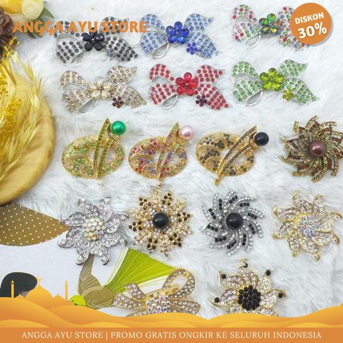 PIN HIJAB MODEL 1 B BROS HIJAB WANITA AKSESORIS HIJAB MUTIARA IMPORT PREMIUM PRODUK PILIHAN