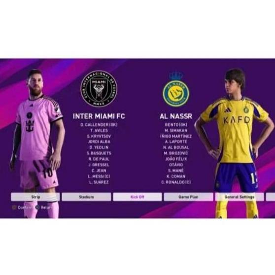 PES 2020 Patch Option File Update Summer  25 26 Untuk PS4 PS5 Original Flashdisk