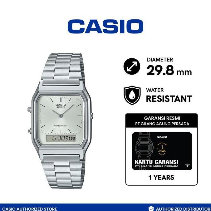 Jam Tangan Unisex CASIO AQ-230A-7AMQYDF dital