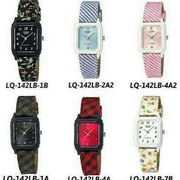 Jam Tangan Wanita & Anak Casio LQ-142LB 4A2 Orinal LQ 142 Pink