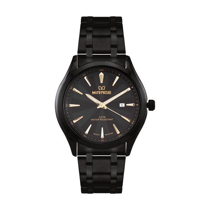 Mirage Watch - Jam Tangan Wanita Orinal Hitam Trendy Casual Anti Karat 8754 / 8893