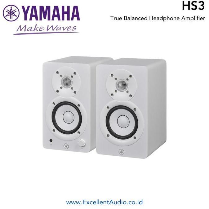 Terlaris Speaker Yamaha Hs3 Hs-3 Hs 3 Powered Studio Monitor