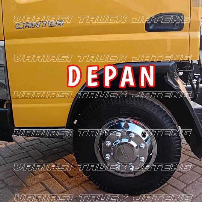 Wildop Truk Pariwisata Stainlesscrom 1Set 4Pcs Bonus Dudukan Motorcycle Kualitas Terbaik Harga Termu