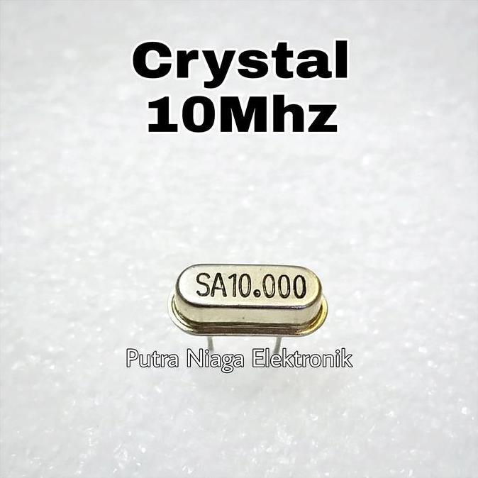 (2) Xtal 10Mhz Crystal Osilator 10.000 MHz 10,000 10 Mhz putran1a dijamin