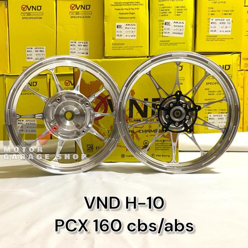 Velg Racing VND H10 PCX 160 cbs/abs ring 14 velg palang 10 pcx velg vnd pcx original uk 185/215