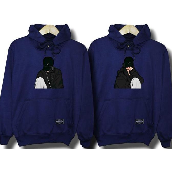 sweater couple pasangan / sweater couple pasangan 2 pcs hoodie couple / jaket couple pasangan  / Hoo