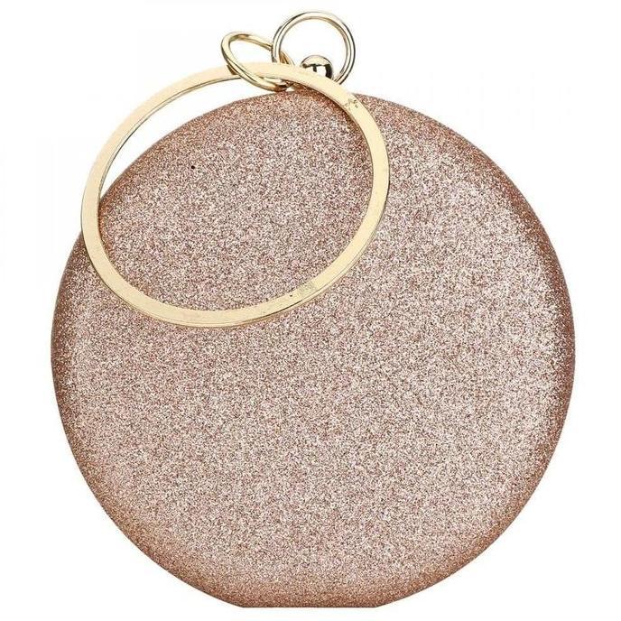 Tas Pesta Mewah Zeebee Bulat Mewah