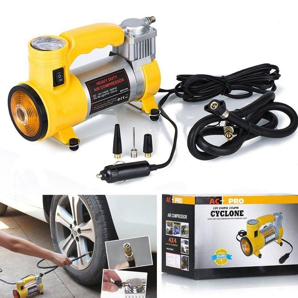 Portable CYCLONE Air Compressor - POMPA ANGIN 150 PSI