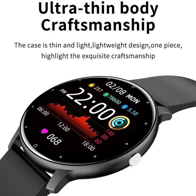 New- BIDEN Smart Watch Pria Olahraga Kebugaran Tidur Heart Rate Monitor