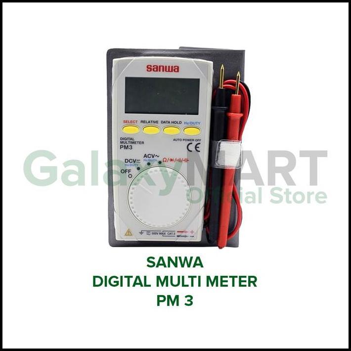 SANWA Multi Tester Digital / Digital Multi Meter PM3 / PM 3 ORIGINAL best seller