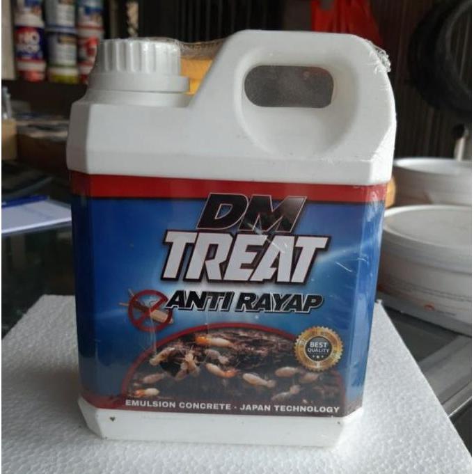 BERKUALITAS DM TREAT Anti Rayap 1L/ Pembasmi Rayap Kayu 1 liter/ Anti Rayap Pencegah Rayap Kayu dan 