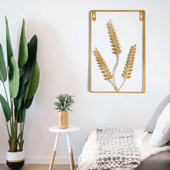 Promo Walldecor Besi 30cm x 20cm / Hiasan Dinding Besi / Hiasan mewah Diskon