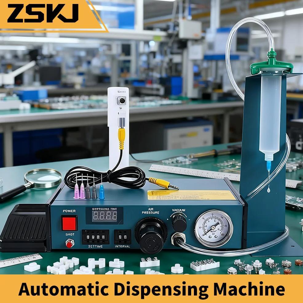 Pneumatic 983A Glue Dispenser Automatic Dispenser Manual Glue Dispensing Machine Solder Fluxes Paste