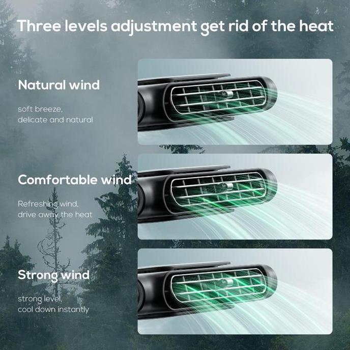 MEMO CAR SEAT COOLING FAN KIPAS MOBIL UDARA