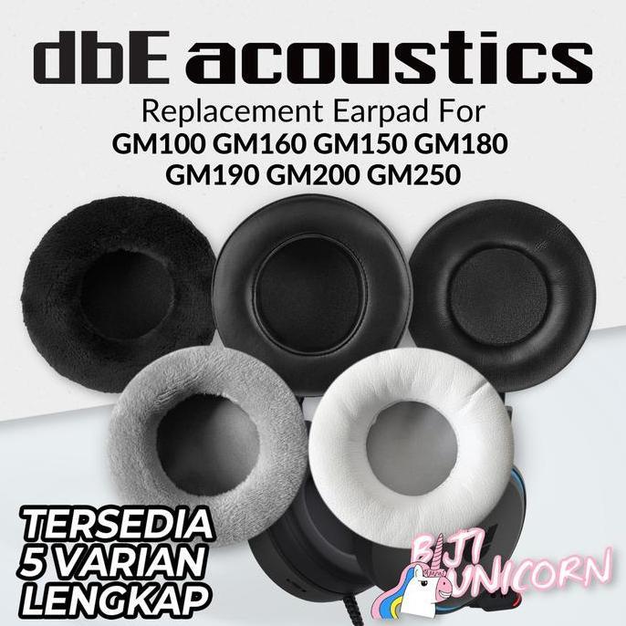 Terpercayamutu- Earpad Earcup Dbe Gm100 Gm150 Gm160 Gm190 Gm180 Gm200 Gm250 Busa Foam