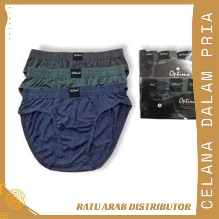 CD / CELANA DALAM PRIA OPTIMA 1938 HITAM [3PCS] PRODUK PILIHAN