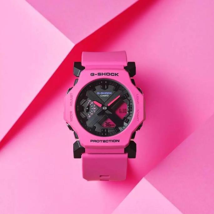 G-Shock GA-2300-4ADR Jam Tangan Wanita Dital Pink