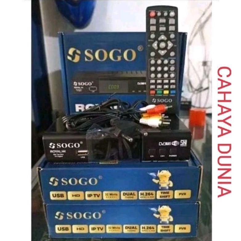 Stb Set Top Box Digital Tv Lengkap Wifi