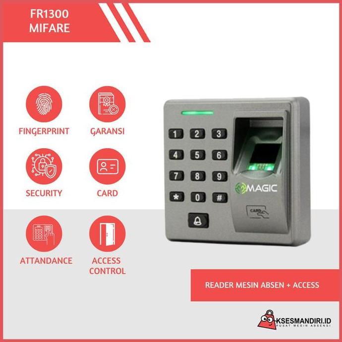 Sale Reader Mesin Access Control Zkteco Fr1300 Mifare