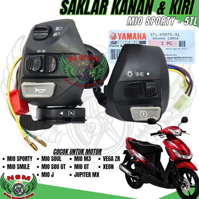 galatama.pends - saklar kiri mio sporty saklar motor yamaha mio/jupiter mx