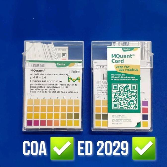 PH Paper / Kertas PH - 0-14 MERCK