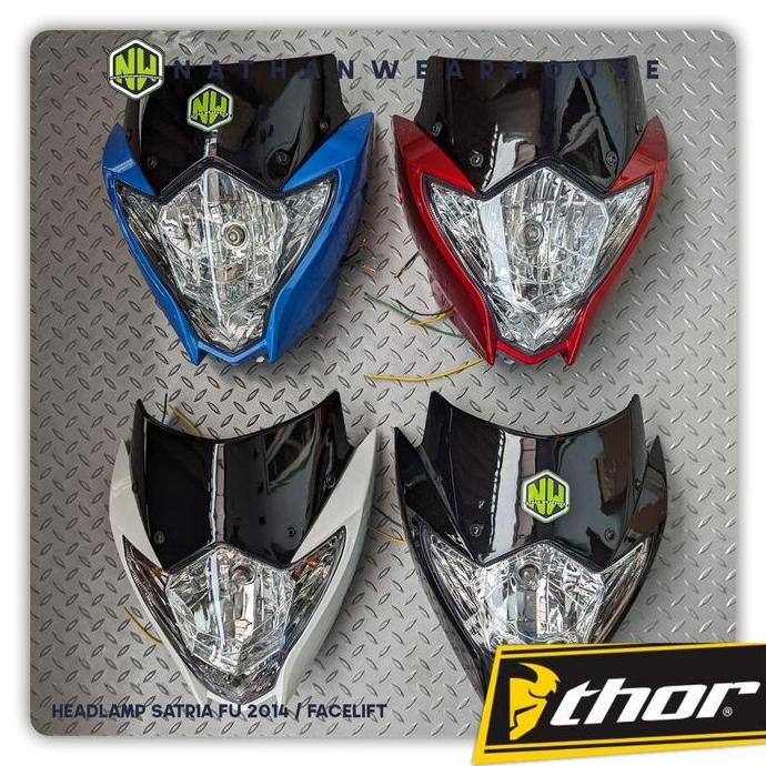 HEADLAMP BATOK LAMPU DEPAN REFLEKTOR SATRIA FU 2014 FACELIFT ORIGINAL DAN TERPERCAYA