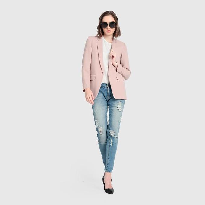 Jaraas Blazer - Basic Cream Blazer