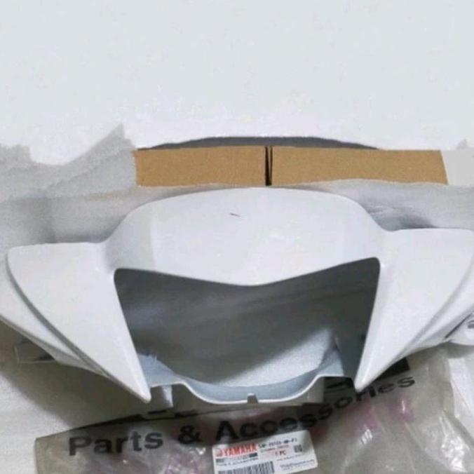BATOK LAMPU DEPAN MOTOR MIO J WARNA PUTIH COVER BODY KEPALA ORIGINAL DAN TERPERCAYA