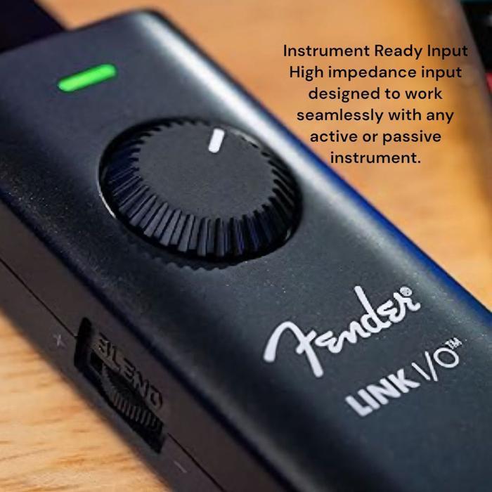 Fender Link I/O Interface Guitar Sound Card Original Dan Terpercaya