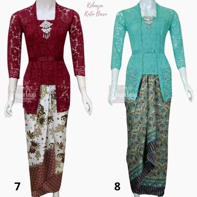 ANGGUN KEBAYA - Kebaya Brokat Kutu Baru | Kebaya Wisuda | Kebaya Elegan | Kebaya Simpel | Kebaya Ser