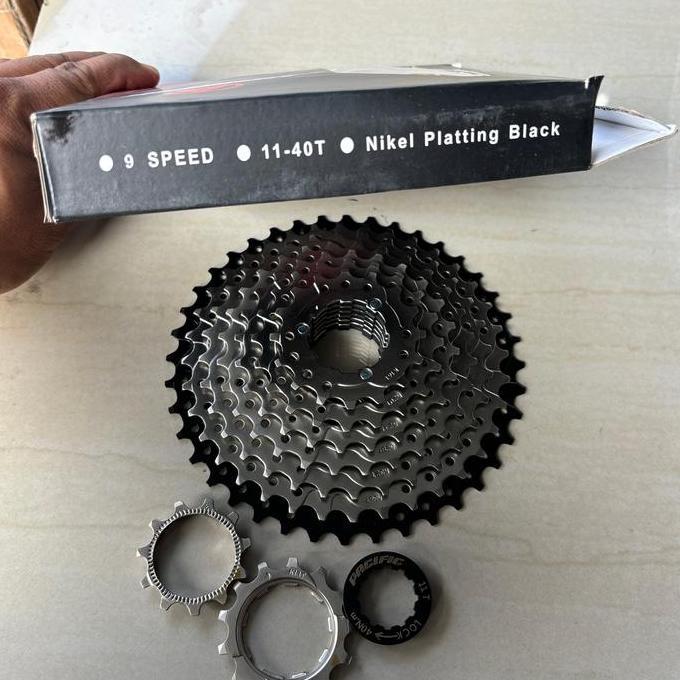 New- sprocket gear cassette gir selop sepeda 9 speed pacific