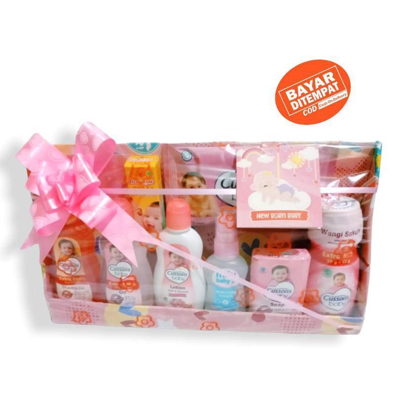 Parcel Bayi/ Kado Bayi/Parcel Baby/Hampers Baby Gift/Perlengkapan Bayi/Kecantikan Bayi/Parpum Bayi/S