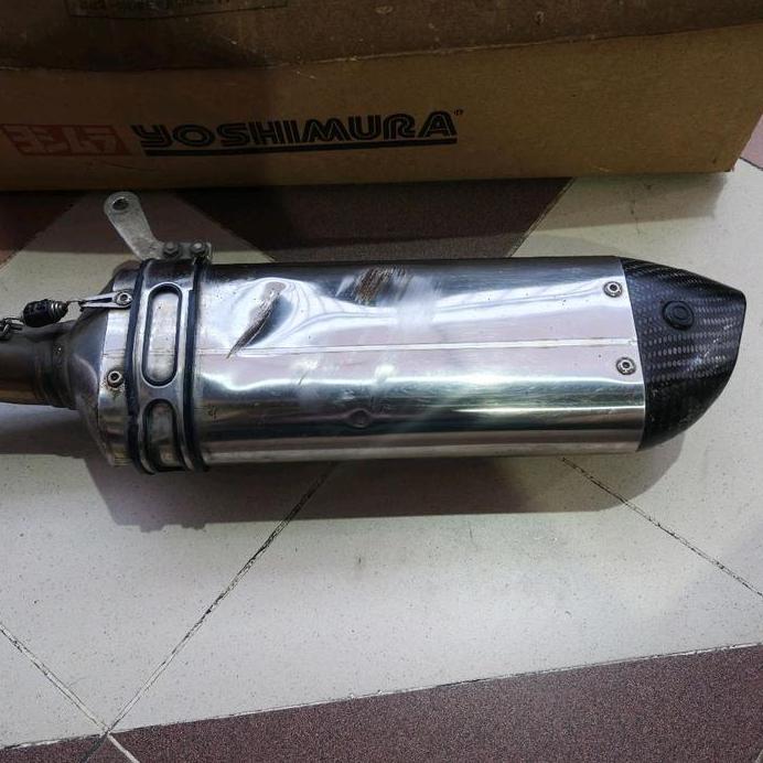 Knalpot Yoshimura R77 Japan Slip On Silencer Original Ori Second Bekas Kawasaki Ninja 250 Fi Old Pro