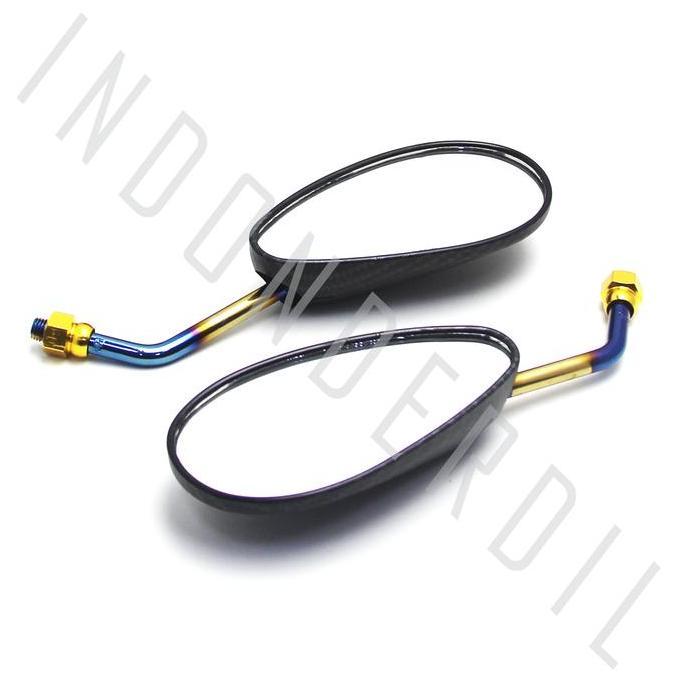 Spion Mini Variasi Model Satria FU 150 Carbon Twotone Honda & Yamaha