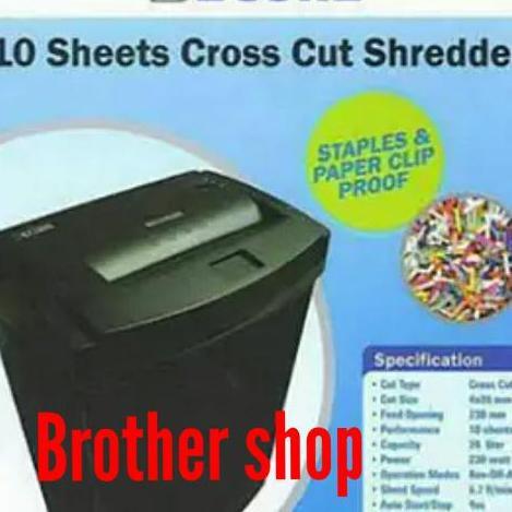 Mesin Penghancur Kertas Secure Ezsc 10A