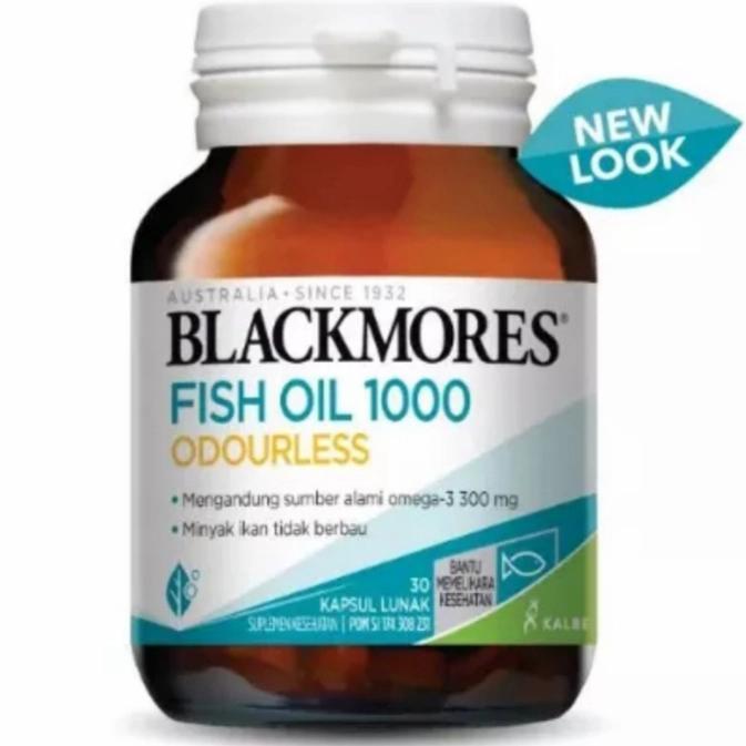 blackmores fish oil oudorless 1000mg