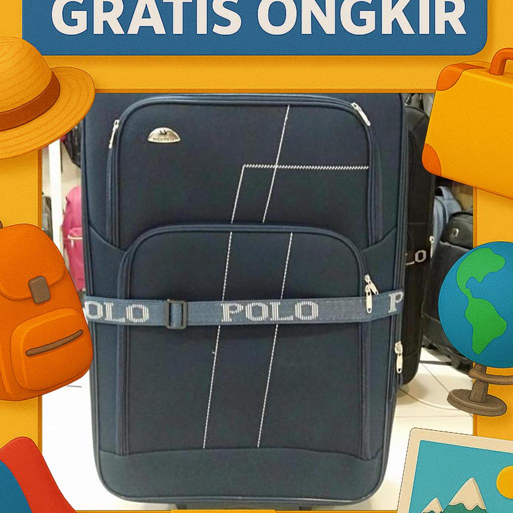 Koper Ukuran 24 Inch Bahan Kanvas