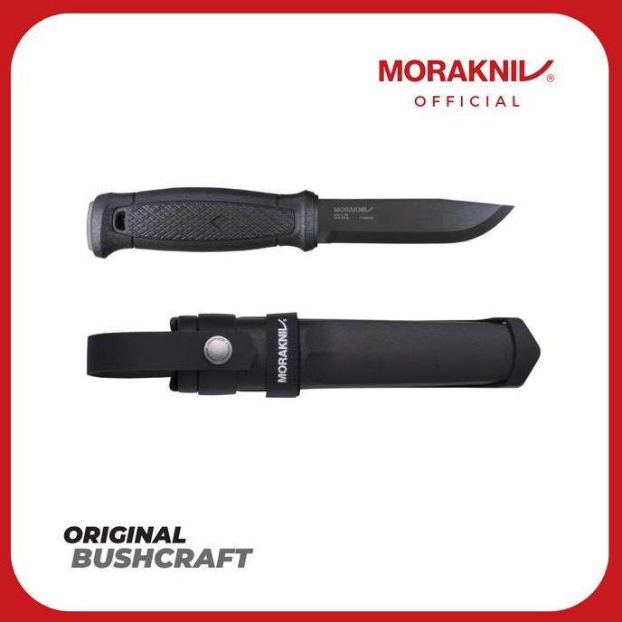 Miliki Pisau Morakniv Garberg Blackblade With Multi-Mount - Carbon Steel Bushcraft